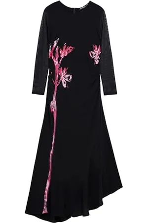 Desigual Vest_asimetricolirio Vestito Casual, , M Donna