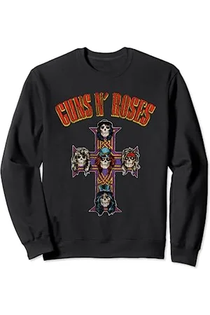 Guns N´Roses Croce Distressed Felpa