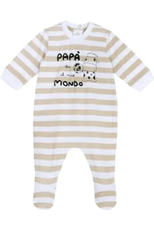 chicco Tutina Neonato e Neonata, in Morbido e Leggero Cotone, con Comoda Apertura a Patello, Ideale per Primavera e Autunno, Designed in Italy, Abbigliamento Neonato e Neonata 0-24 Mesi