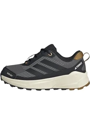 adidas Terrex Trailmaker 2 Rain.RDY Hiking Shoes Kids, Scarpe da Trekking, Grey Six/Core Black/Bronze Strata, 25 EU