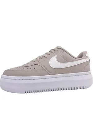 Nike Court Vision Alta, Sneaker Donna, Platinum Violet/White, 37.5 EU
