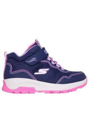 Skechers Blazer Storm, Stivaletto Bambine e Ragazze, Colore: Blu Navy, 4 UK Child