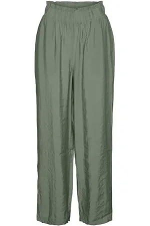 VERO MODA Vmqueeny Wvn Ga-Pantaloni Lunghi, , M Donna
