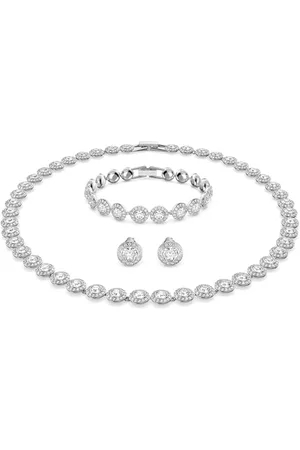 Swarovski Set Angelic, Rotondo, , Placcato rodio