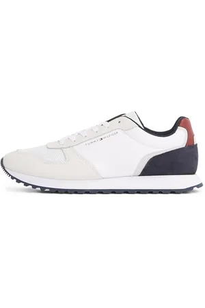 Tommy Hilfiger Uomo Sneakers Runner New Eva Mix Sportive, (White), 42 EU