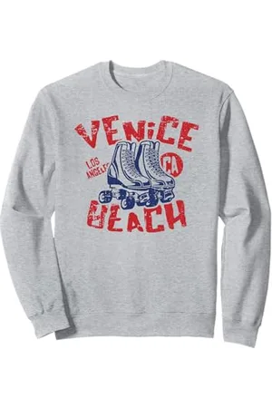 Awesome Venice Beach CA Souvenirs and Designs Venice Beach, California, design retrò vintage invecchiato Felpa