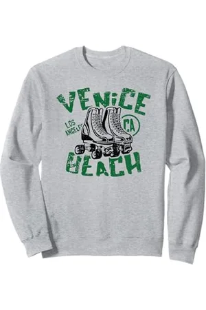 Awesome Venice Beach CA Souvenirs and Designs Venice Beach, California, design retrò vintage invecchiato Felpa