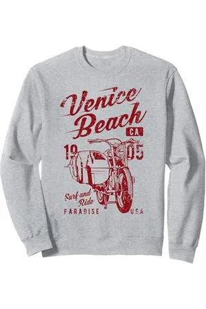 Awesome Venice Beach CA Souvenirs and Designs Venice Beach, California, design retrò vintage invecchiato Felpa