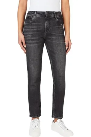 Pepe Jeans Tapered vita alta PL204591, Jeans Donna, (Denim-xw1), 28W / 30L