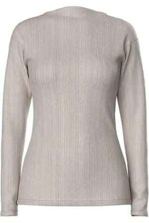 Pieces® Pcdalilah LS Mock Neck Top BC Maglietta a Maniche Lunghe, , S Donna