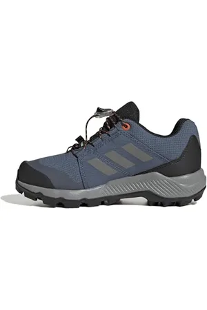adidas Terrex Gore-Tex Hiking Shoes Kids, Scarpe da Trekking, Wonder Steel/Grey Three/Semi Impact Orange, 21 EU