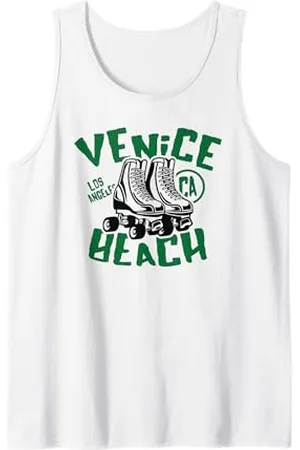 Awesome Venice Beach CA Souvenirs and Designs Venice Beach, California, design retrò vintage Canotta