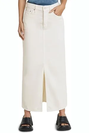 G-Star Donna Viktoria Long Skirt, (lt chalk gd D24385-D551-G377), 28