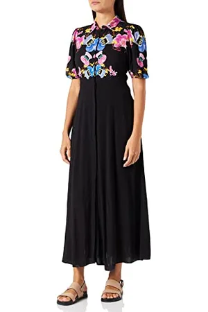 Desigual Vest_Grenoble Vestito Casual, Black, XS da Donna
