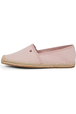 Tommy Hilfiger Donna Espadrillas Flag Canvas con Logo, Rosa (Foggy Pink), 40 EU