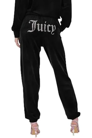 Juicy Couture Classic Graphic Jogger Pantaloni Casual, , L (Pacco da 11) Donna