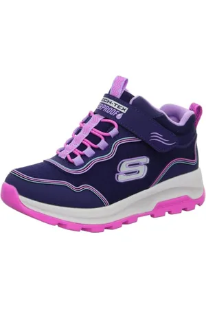 Skechers Blazer Storm, Stivaletto Bambine e Ragazze, Colore: Blu Navy, 1 UK Child