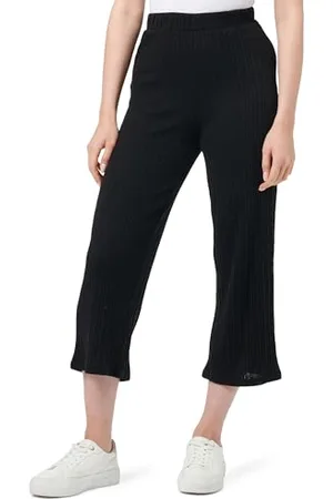 Pieces® Pclena HW-Pantaloni Cropped Tessuto, , XL Donna