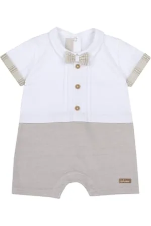 chicco Pagliaccetto Neonato, Elegante, In Morbido Cotone, con Comoda Apertura sulla Schiena e a Patello, Designed in Italy, Abbigliamento Neonato 0-24 Mesi