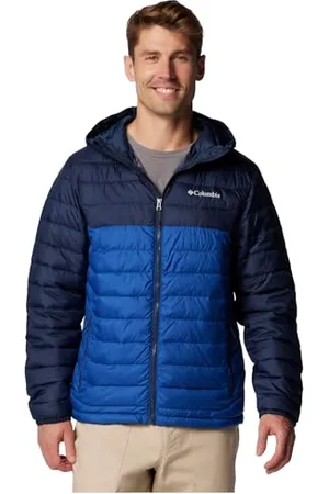 Columbia Powder Lite 2-Giacca con Cappuccio Piumino, , M Uomo