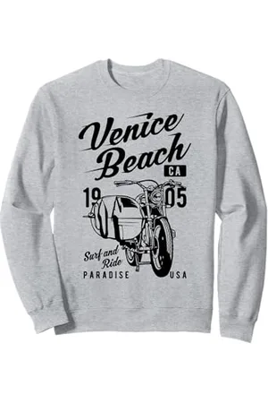 Awesome Venice Beach CA Souvenirs and Designs Venice Beach, California, design retrò vintage Felpa