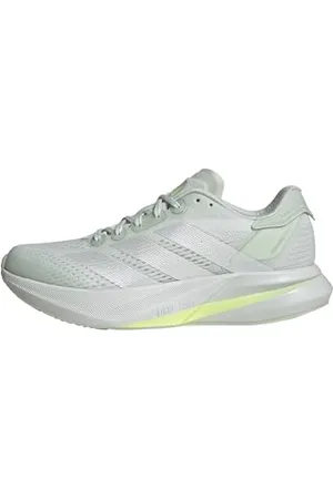 adidas Duramo Speed 2 Running Shoes, Scarpe da Corsa Donna, Crystal Jade/Zero Met./Hi-RES Yellow, 37 1/3 EU