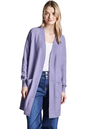 Street one A253896 Cardigan Lungo, Viola Lilac Mel, 48 Donna