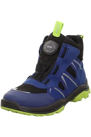 Superfit Jupiter Leicht gefütterte Gore-Tex, Scarpe da Ginnastica, Blau/Grün 8010, 31 EU Larga