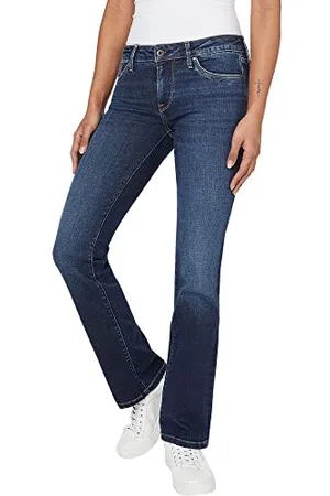 Pepe Jeans Piccadilly, Jeans bootcut Donna, (Denim-dm2), 34W / 32L
