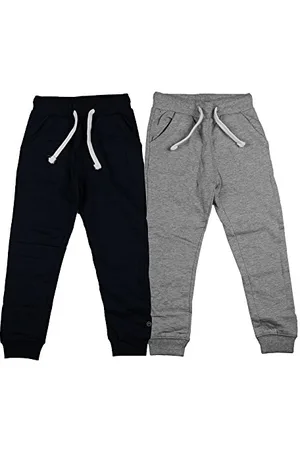 Minymo Basic 36 -Sweat Pant (2-Pack), Pantaloni per bambini e ragazzi, (Dark Navy), 3 anni (98 cm)