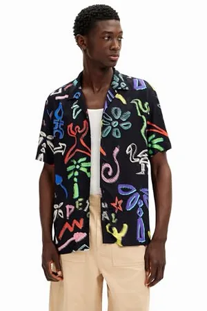 Desigual Maglietta a Maniche Corte da Uomo T-Shirt, , S