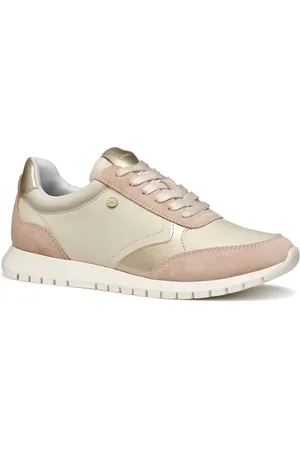 Geox D Sukie 2.0 C, Scarpe da Ginnastica Donna, Papyrus/Nude, 38 EU
