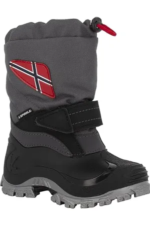 Spirale Morten, Stivali Da Neve Unisex Bambini E Ragazzi, (Grey), 28 EU