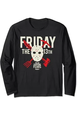 Friday The 13th Day Of Fear Maglia a Manica