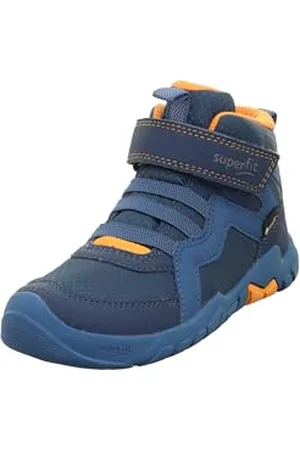 Superfit Trace Gore-Tex, Scarpe da Ginnastica, Blau/Orange 8010, 27 EU Larga