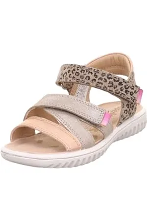 Superfit Sandalo da Bambina S Sparkle Beige Oro 4000 8 5 UK Bambino Largo, 26 EU Larga
