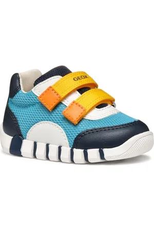 Geox B IUPIDOO Boy C, Scarpe da Ginnastica, Ocean/Navy, 25 EU