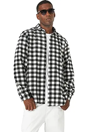 Koton Camicia a Quadretti Maglietta, (9c9), S Uomo