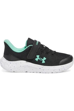 Under Armour Bambina UA GPS Pursuit 4 AC Sneakers, Scarpe bambina con pratica chiusura a strappo, Scarpe ginnastica bambina in tessuto traspirante