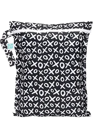 Bumkins Borsa impermeabile lavabile riutilizzabile per viaggi, spiaggia, piscina, passeggino, pannolini, abbigliamento da ginnastica, costumi da bagno bagnati, articoli da toeletta, dispositivi