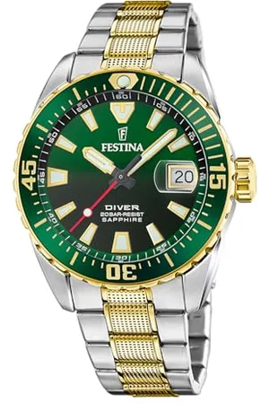 Festina Orologio Uomo F20706/2 The Originals Diver cassa di Acciaio inossidabile 316l Multicolore cinturino in Acciaio inossidabile 316l Multicolore