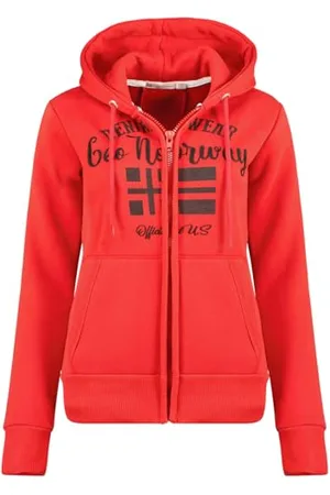 Geographical Norway Galouse Lady Felpa con Cappuccio, , M Donna