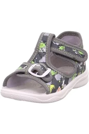 Superfit Polly, Ciabatte, Grigio/Verde 2000, 18 EU