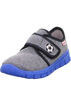 Superfit Bobby 800266, Pantofole Bambini e ragazzi, Grigio (Stone Multi), 29 EU