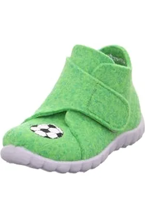 Superfit Feltro di Lana Happy, Ciabatte Bimbo 0-24, , 19 EU