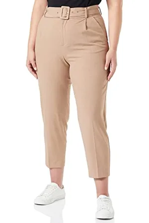 Benetton Pantaloni 4962DF01L Donna, Rosa Pallido 6b9, 44