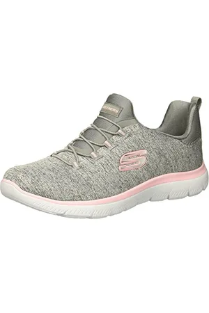Skechers Summit - Quick Getaway Grey/Light Pink 5