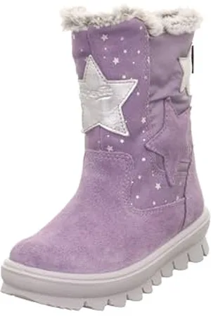 Superfit Flavia Warm gefütterte Gore-Tex, Stivali da Neve, Lila/Silber 8510, 31 EU Larga