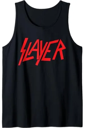 Slayer – Classic Red Logo On Prink Canotta