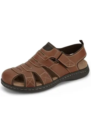 Dockers Mens Searose Outdoor Sport Fisherman Sandal Shoe, Rust, 10 M